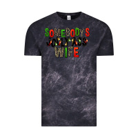 Cloud Black Somebody's Jolly Ass Wife Vintage Tee - FaDigitalArtStudio