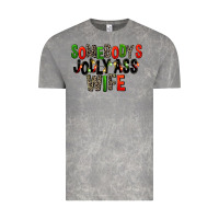Cloud Rock Somebody's Jolly Ass Wife Vintage Tee - FaDigitalArtStudio