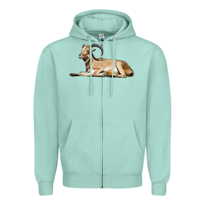 Spanish Goat Zipper Hoodie by LillyAllenDesigns | Teevron