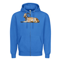 True Royal Spanish Goat Zipper Hoodie - LillyAllenDesigns