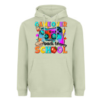 Matcha game over back to school Heavyweight Hoodie - NancyCooperArtShop