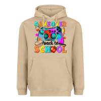 Mushroom game over back to school Heavyweight Hoodie - NancyCooperArtShop