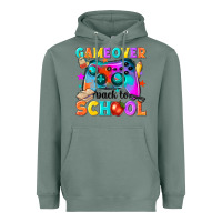 Sage game over back to school Heavyweight Hoodie - NancyCooperArtShop