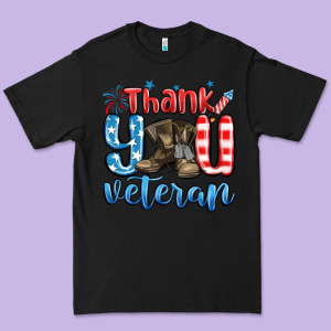 Thank You Veteran Premium Tee Designed By Maliassmallbusiness
