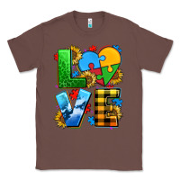 Chestnut love with heart sunflower Classic Tee - AdoDesignShop