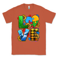 Copper love with heart sunflower Classic Tee - AdoDesignShop