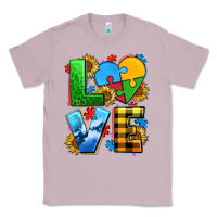 Lilac love with heart sunflower Classic Tee - AdoDesignShop