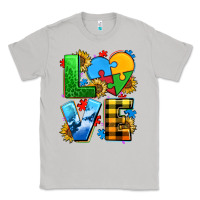 Moon Dust love with heart sunflower Classic Tee - AdoDesignShop