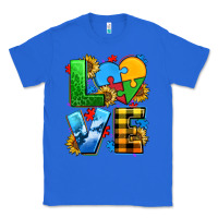 True Royal love with heart sunflower Classic Tee - AdoDesignShop