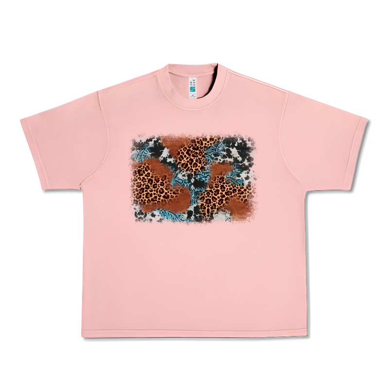 Leopard Cowhide Background Urban Heavy Tee by BarkalooDesign | Teevron