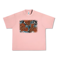 Salmon leopard cowhide background Urban Heavy Tee - BarkalooDesign