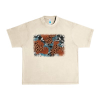 Sandshell leopard cowhide background Urban Heavy Tee - BarkalooDesign