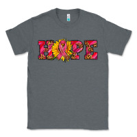 Charcoal Heather hope sunflower and ribbon Classic Tee - AdoDesignShop