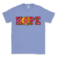 Colony Blue hope sunflower and ribbon Classic Tee - AdoDesignShop