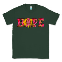 Sports Green hope sunflower and ribbon Classic Tee - AdoDesignShop