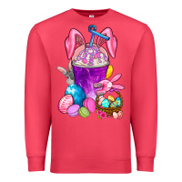 Cardinal Happy Easter coffee cup Premium Sweatshirt - NancyCooperArtShop