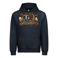 Navy Cozy season Fall Urban Hoodie - NancyCooperArtShop
