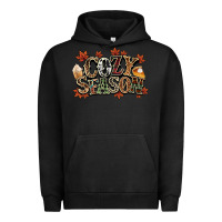Pigment Black Cozy season Fall Urban Hoodie - NancyCooperArtShop