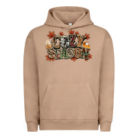 Pigment Burro Cozy season Fall Urban Hoodie - NancyCooperArtShop