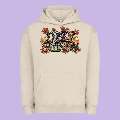 Cozy Season Fall Urban Hoodie Designed By Nancycooperartshop