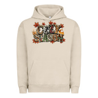 Pigment French Oak Cozy season Fall Urban Hoodie - NancyCooperArtShop