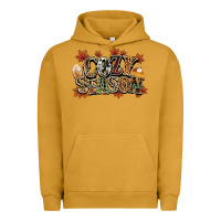 Pigment Peanut Butter Cozy season Fall Urban Hoodie - NancyCooperArtShop