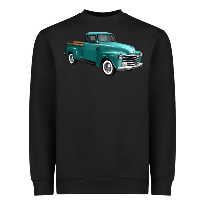 Western Truck 34 View Heavyweight Sweatshirt by FaDigitalArtStudio | Teevron
