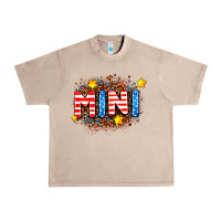 French Oak usa mini  leopard background Urban Heavy Tee - AdoDesignShop