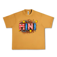 Peanut Butter usa mini  leopard background Urban Heavy Tee - AdoDesignShop