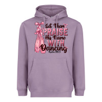 Lavender let them praise his name with dancing Heavyweight Hoodie - NancyCooperArtShop