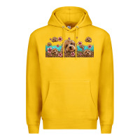 Lemon floral cockapoo Premium Hoodie - Jasminsmagicworld