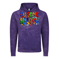 Cloud Purple ausome autism nurse Vintage Hoodie - Zillion Design Studio