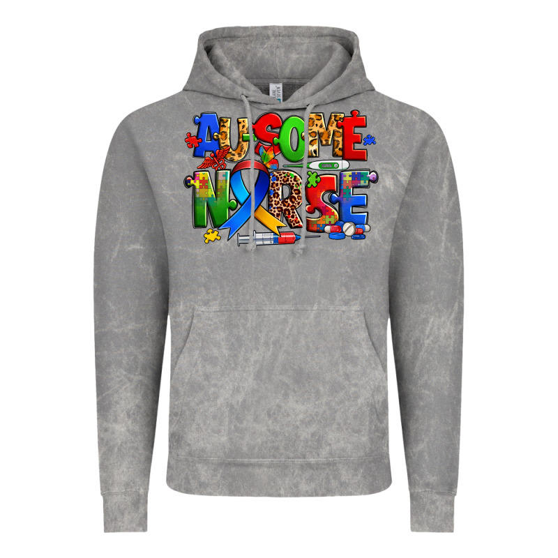 Ausome Autism Nurse Vintage Hoodie by Zillion Design Studio | Teevron