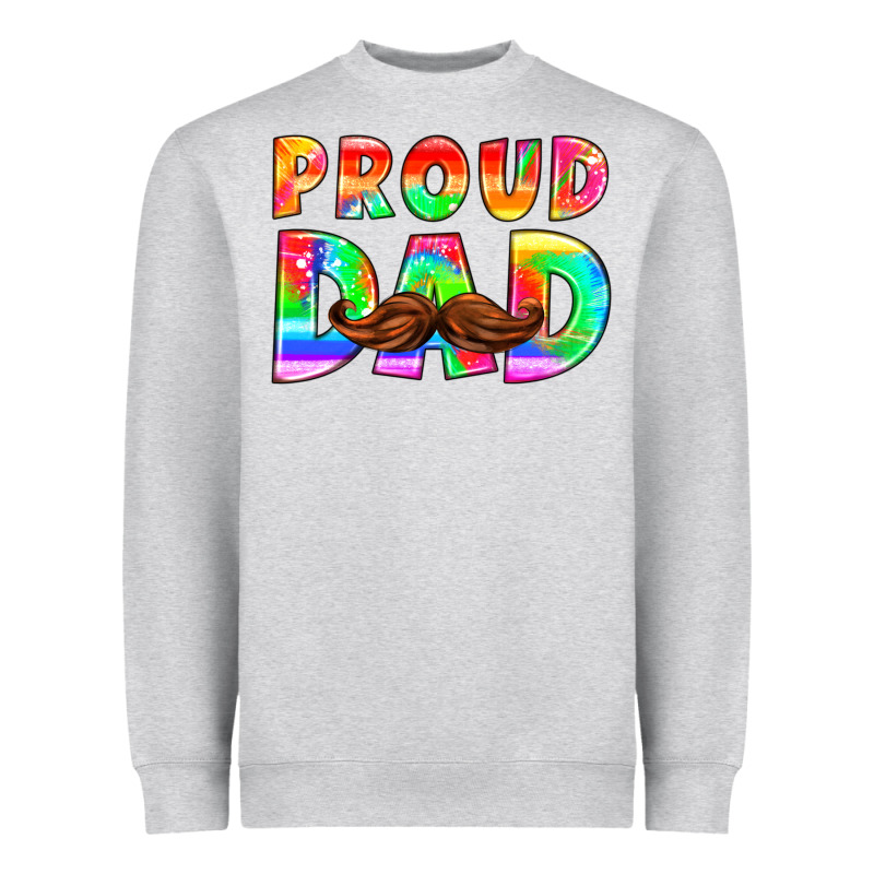 Proud Dad Heavyweight Sweatshirt by HRA Design Shop | Teevron