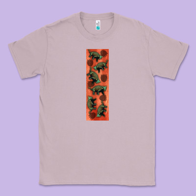 Dinosaur Ankylosaurus Pen Wrap Classic Tee Designed By Artiststas