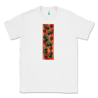 White dinosaur ankylosaurus pen wrap Classic Tee - Artiststas