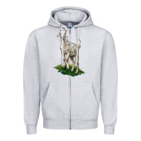 Kiko Goat Zipper Hoodie | Teevron