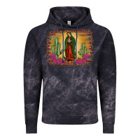 Cloud Black western our lady of Guadalupe Vintage Hoodie - JahusDesignShop
