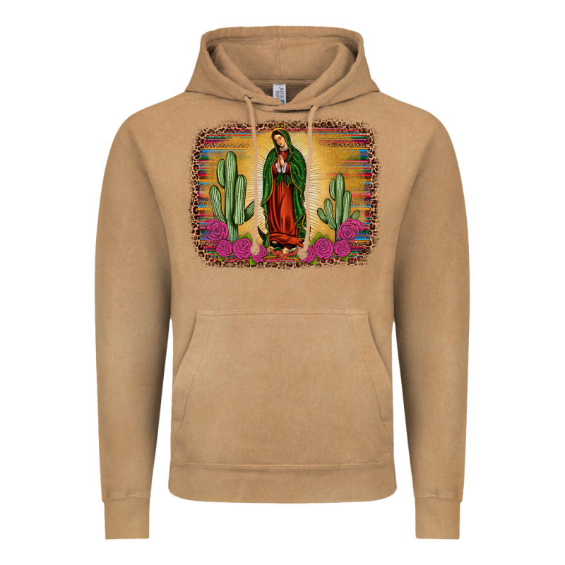 Western Our Lady Of Guadalupe Vintage Hoodie by JahusDesignShop | Teevron