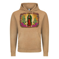Vintage Camel western our lady of Guadalupe Vintage Hoodie - JahusDesignShop
