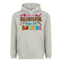 Moon Dust its a beautiful day for learning Heavyweight Hoodie - NancyCooperArtShop