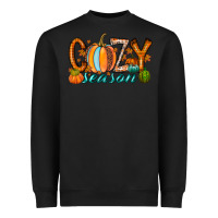 Black cozy season Heavyweight Sweatshirt - RacoonDesign