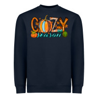 Navy cozy season Heavyweight Sweatshirt - RacoonDesign