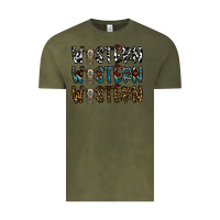 Vintage Olive western western western Vintage Tee - CowhideDigitalArt