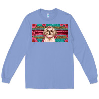 Colony Blue shih tzu license plate Long Sleeve Tee - Artiststas