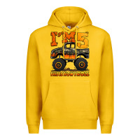 Lemon i'm five this is how i roll monster truck birthday Premium Hoodie - Jasminsmagicworld