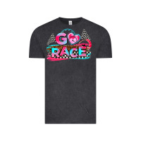 Vintage Black go race Vintage Tee - AdoDesignShop