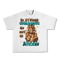 Lunar Rock be strong and courageous Urban Heavy Tee - JahusDesignShop