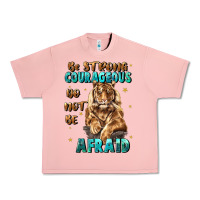 Salmon be strong and courageous Urban Heavy Tee - JahusDesignShop