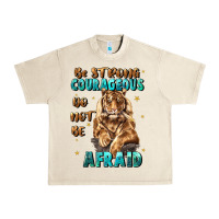 Sandshell be strong and courageous Urban Heavy Tee - JahusDesignShop